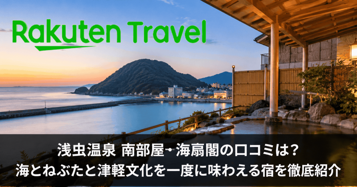 浅虫温泉 南部屋・海扇閣