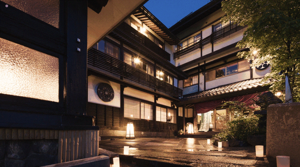 深山荘　高見屋外観